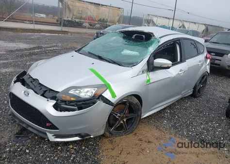 2013 Ford Focus St из США, поврежденный, VIN 1FADP3L91DL150749